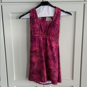 Lands' End Pink Patterned Women's Swim Dress New With Tags